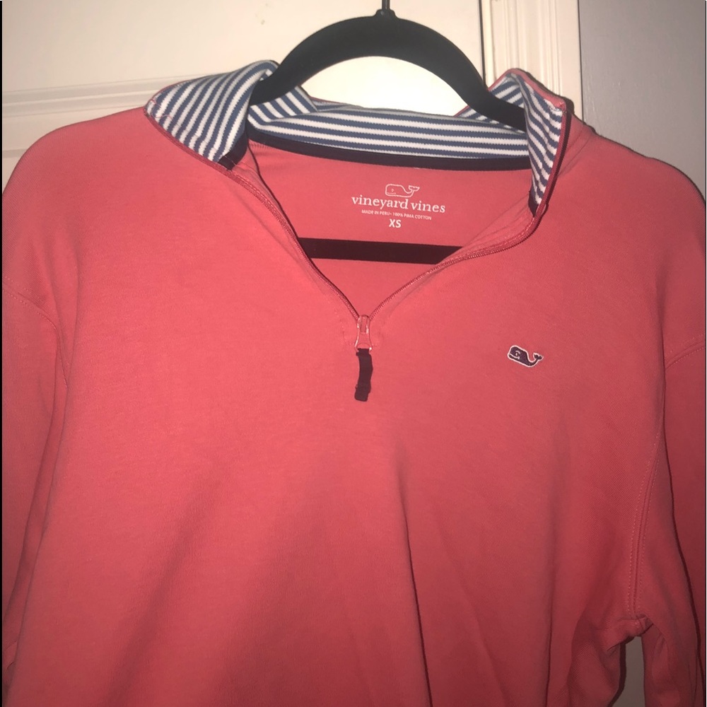 Salmon VINEYARD VINES quarter zip